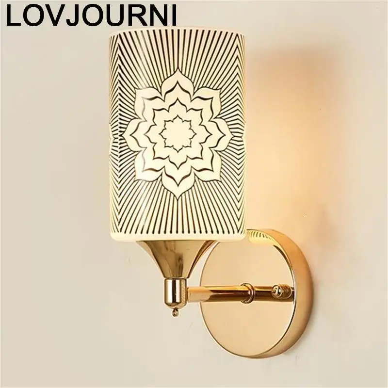Современный Penteadeira настенная лампа Interieur Aplique Luz Lampara De Pared интерьер спальня