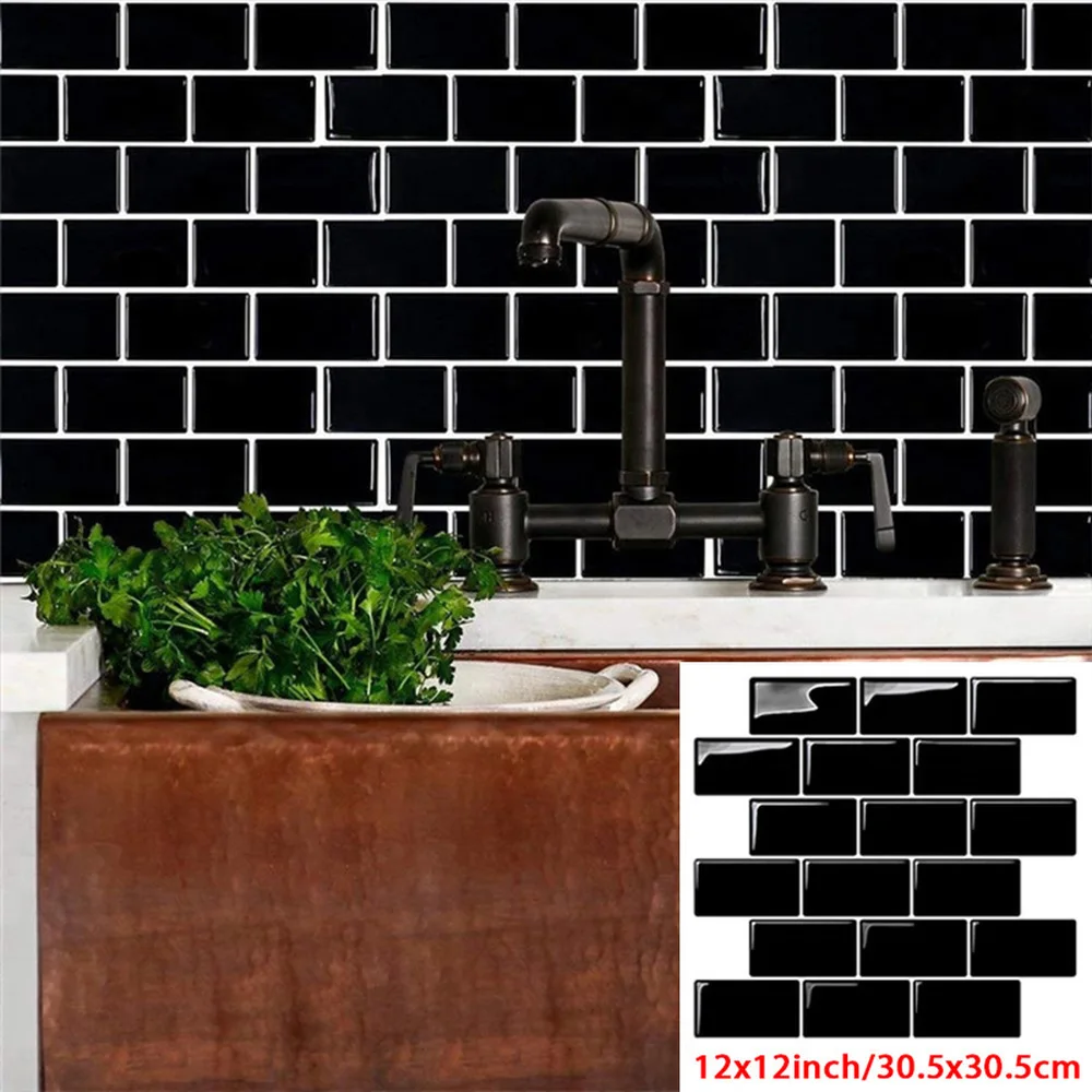 4 шт. самоклеящиеся водостойкие маслостойкие наклейки на стену|Наклейки стену| |