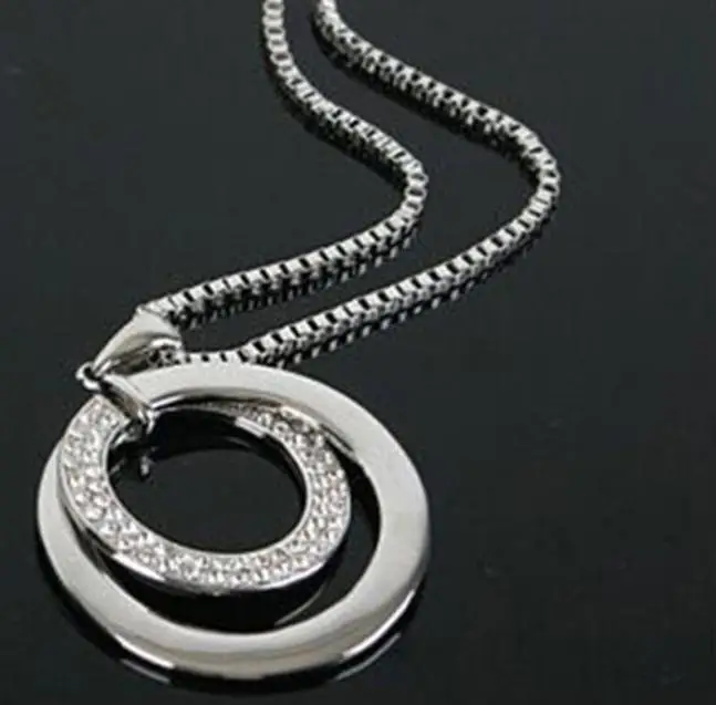 Длинная цепочка Бохо Многоэлементная кристальная Женская мода Кристалл Стразы