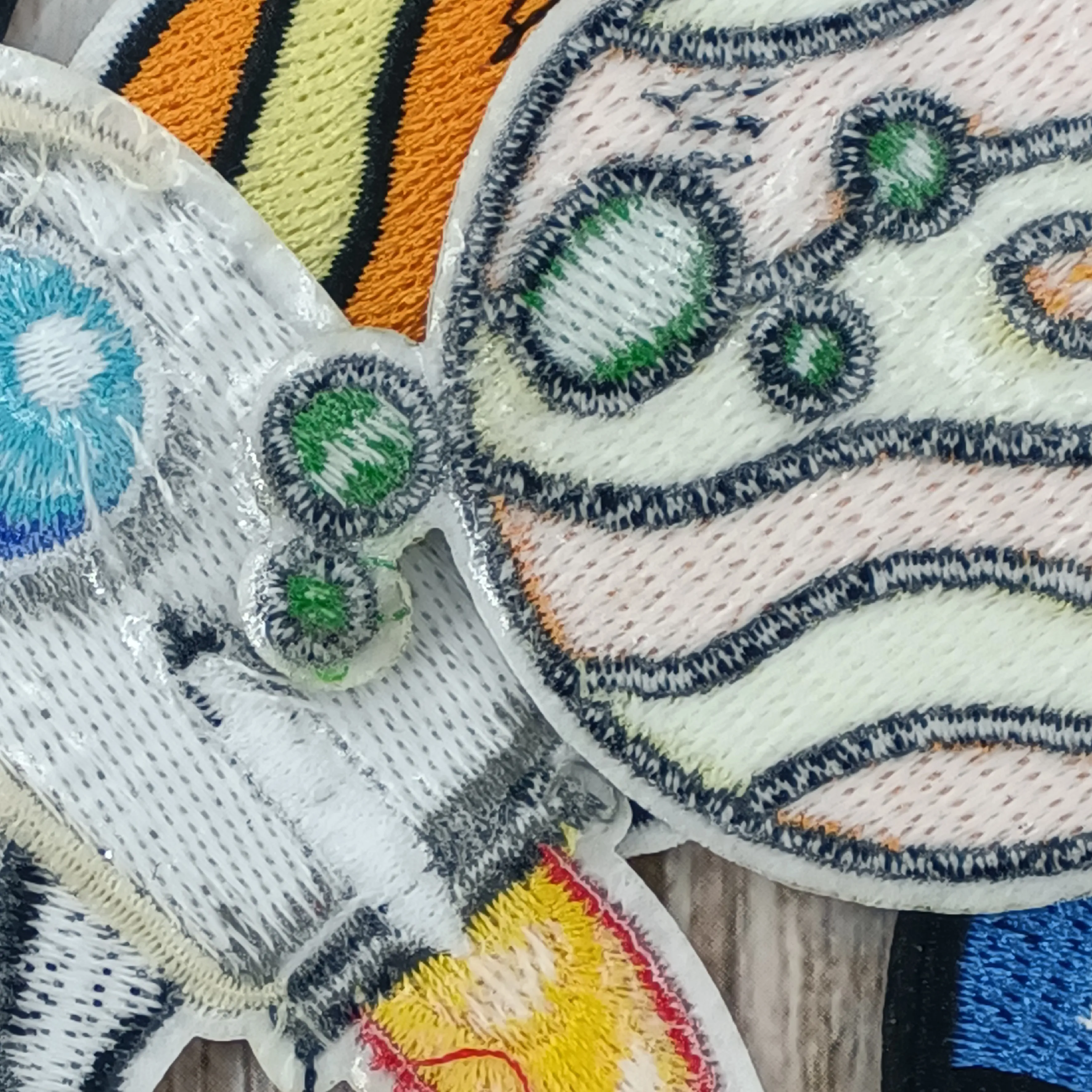 Плавкий патч с вышивкой Ван Гога термоклейкие полосы космонавтом для одежды | Дом