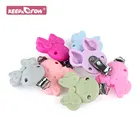 3 шт., силиконовые бусины-прорезыватели для зубов