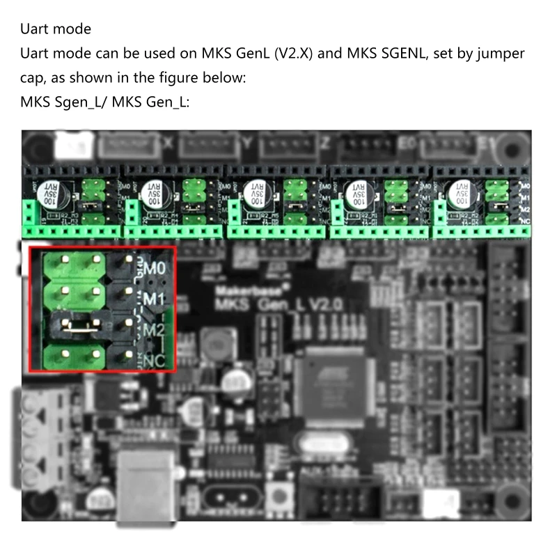Драйвер шагового двигателя MKS TMC2226 2226 запчасти для 3D-принтера UART сверхтихая