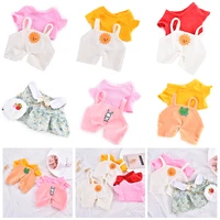 doll accessories for 30cm lalafanfan duck dog clothes plush doll clothes headband bag glasses outfit for 20 30cm plush toy