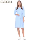 Женское платье со складками на боку Baon B459021