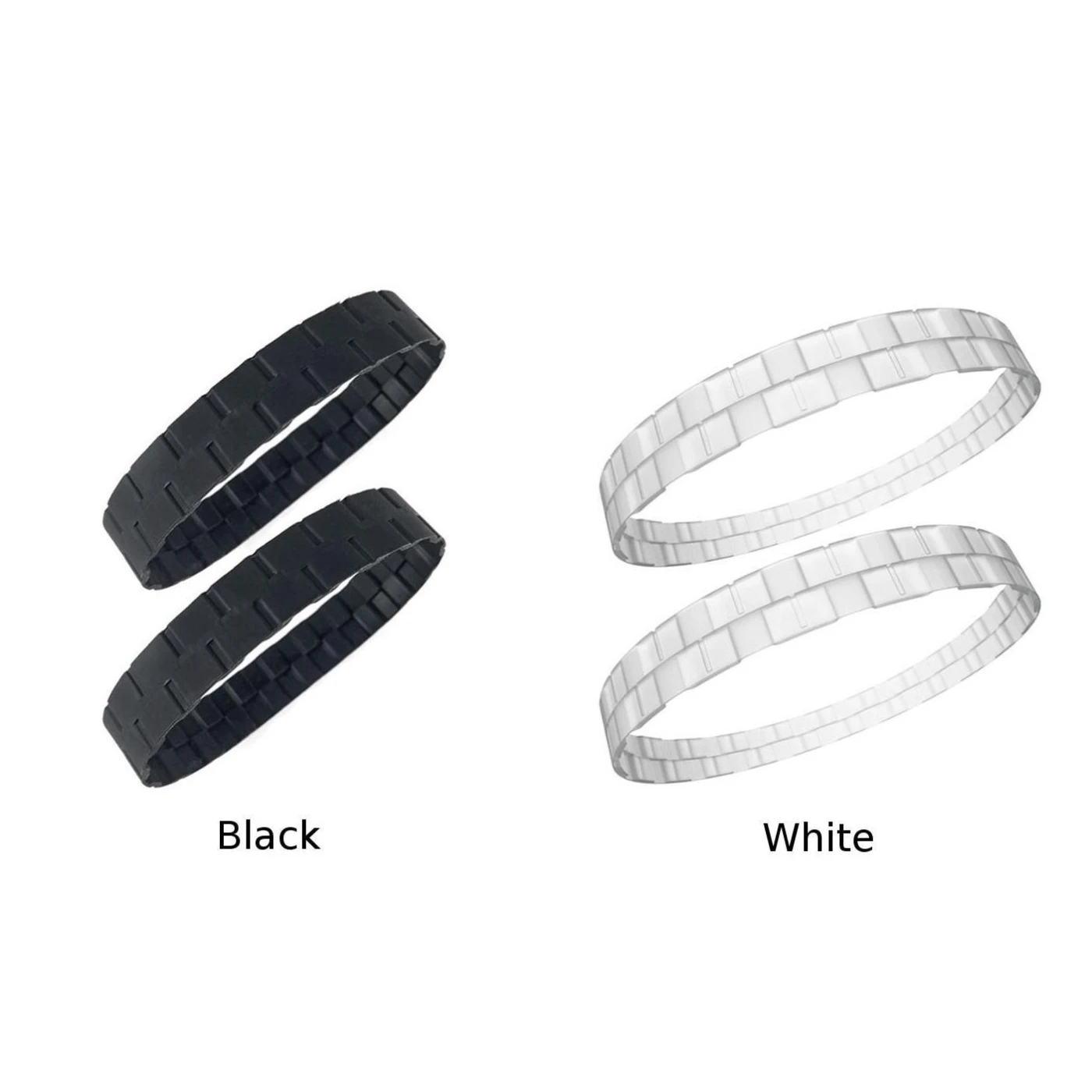 Комплект из 2 шт. нескользящий робот-шин для Roborock S50 S55 S51 S6 S4 S5 Max детали в сборе