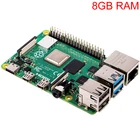 Четырехъядерный Raspberry Pi 4 Model B, 8 Гб ОЗУ, BCM2711, 1,5 ГГц, Wi-Fi, Bluetooth 2,4
