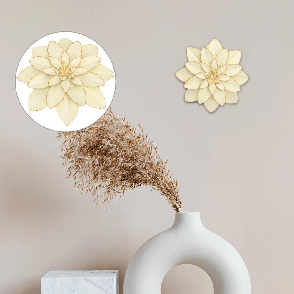

1Pc Artificial Flower Adornment Decor Wall Hanging Flower Pendant for Indoor
