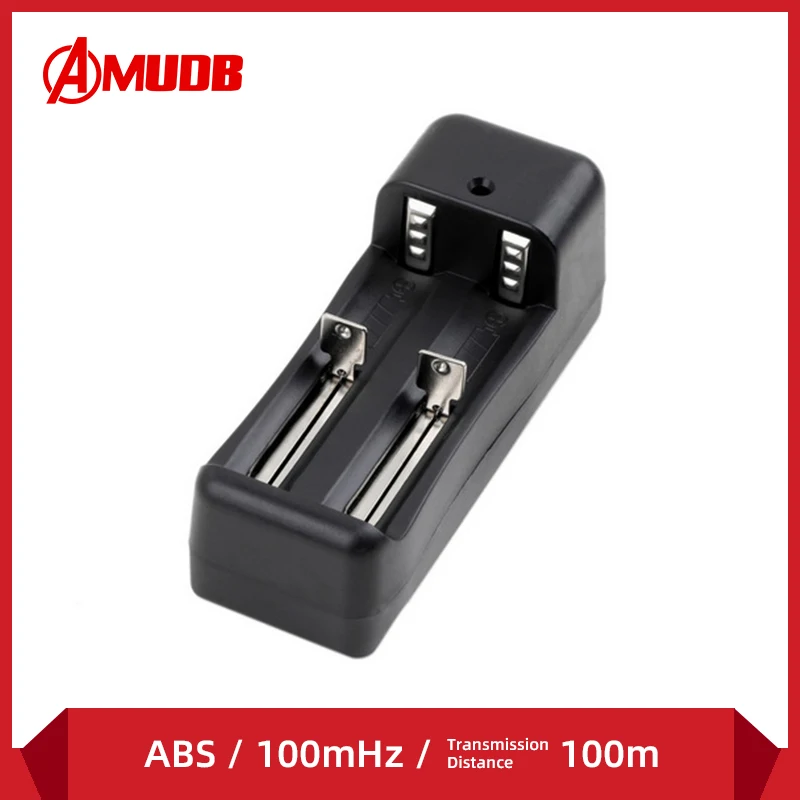 

AMUDB 18650 26650 Battery Quick Charging Charger One Dual Slot Rechargeable Portable DC5V/1A USB Lithium Smart Battery Charg