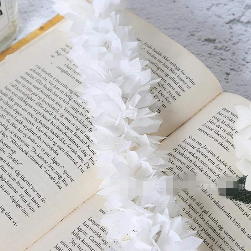 Кружевная ткань 1 ярд/Лот кружевная отделочная лента полиэстер цветочные