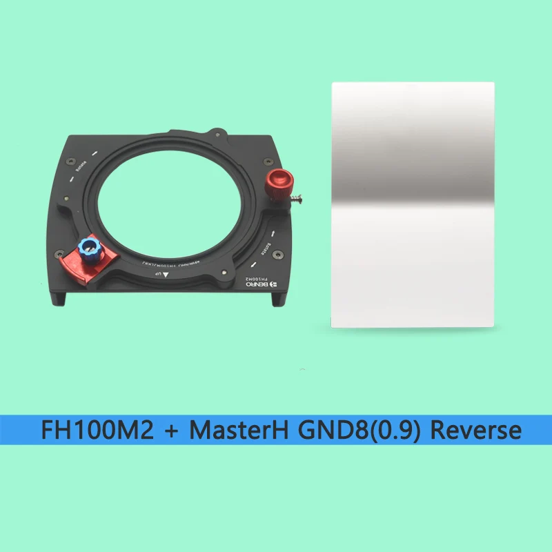 FH100M2 MHGND8R1015 Benro FH100M2 FH100M2B FH100M2V1 FH100M2V2 FH100M2V3 FH100M2V4 100 мм квадратный фильтр системы ND/GND/CPL держатель фильтра - Цвет: FH100M2 MHGND8R1015
