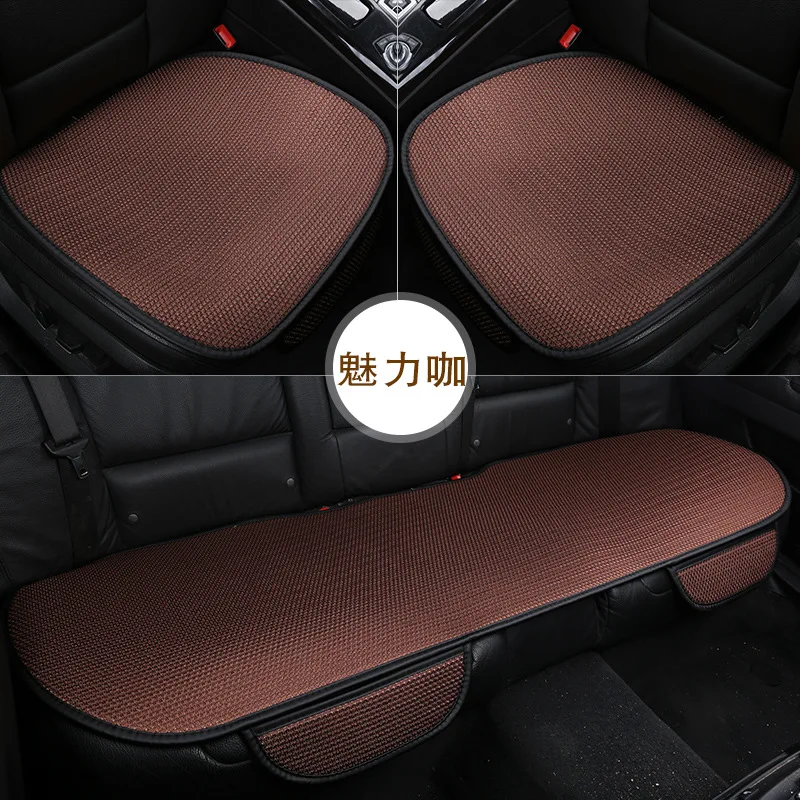 

Car Seat Cover Four Seasons Universal Size Car cushion sandwich anti-slip cushion cover car styling
