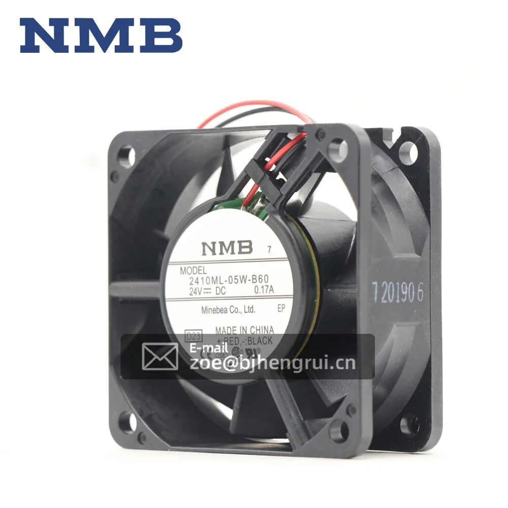 

Шарикоподшипник NMB 2410ML-05W-B60-EQ5 для вентилятора постоянного тока, 24 В, 3,12 А, 5300 Вт, об/мин, 25 куб/мин, 36 дБ, фланцевое крепление для инвертора ABB