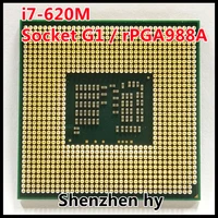 cpu processor pga i7 620m i7 620m slbtq slbpd 2 6ghz dual core four wire processor 4w 35w socket g1 rpga988a