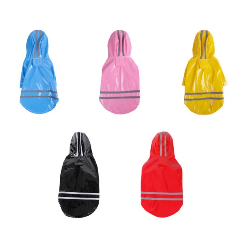 Новинка водонепроницаемый дождевик для собак легкий прочный летняя дождевая