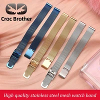 8mm 10mm 12mm 14mm 16mm 18mm 20mm 22mm 24mm mesh strap milanese watch strap for men women watch accessories bracelet dw style