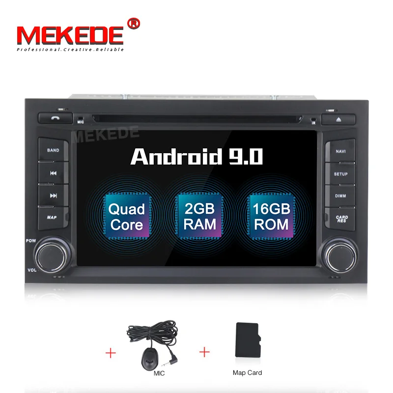 model MEKEDE 7 дюймов Android 9,0 Автомобиль Радио мультимедийный видеоплеер для Seat Leon 2013 BT WI-FI gps - Цвет: model