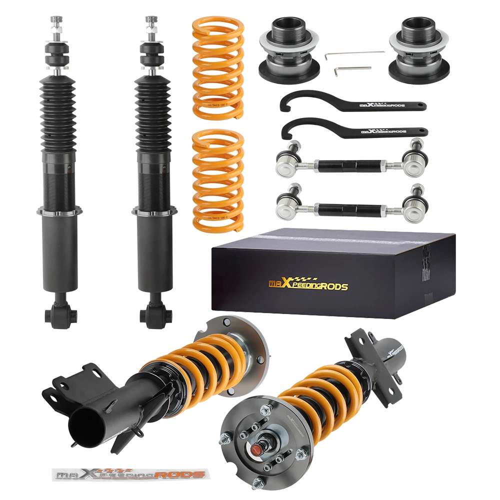 

24 Ways Coilover Spring Struts for Ford Mustang 4th 06-13 24 Ways Adjustable Damper Height