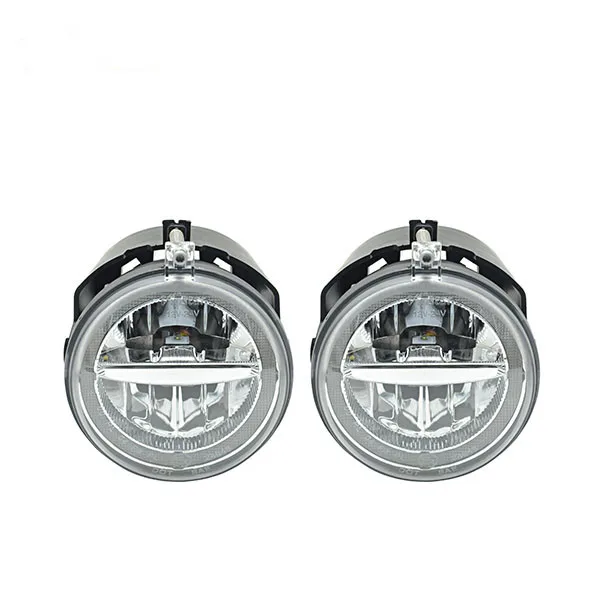 Белый направляющий DRL Halo кольца Led для вождения противотуманный светильник