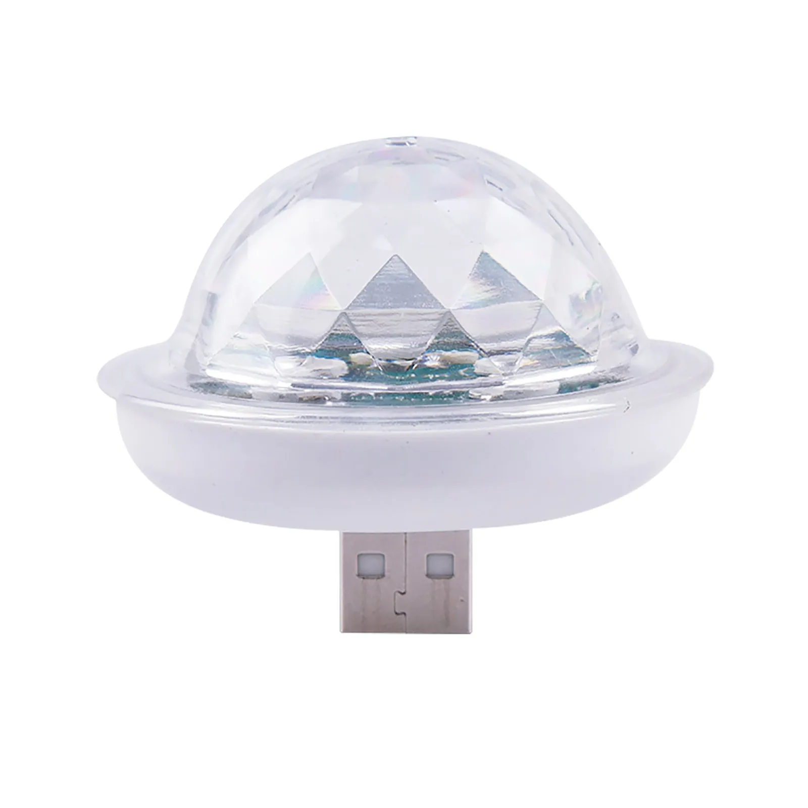 Portable Usb Led Atmosphere Light Stage Magic Dj Disco Ball Lamp Indoor Home Party To Apple Android Phone | Дом и сад