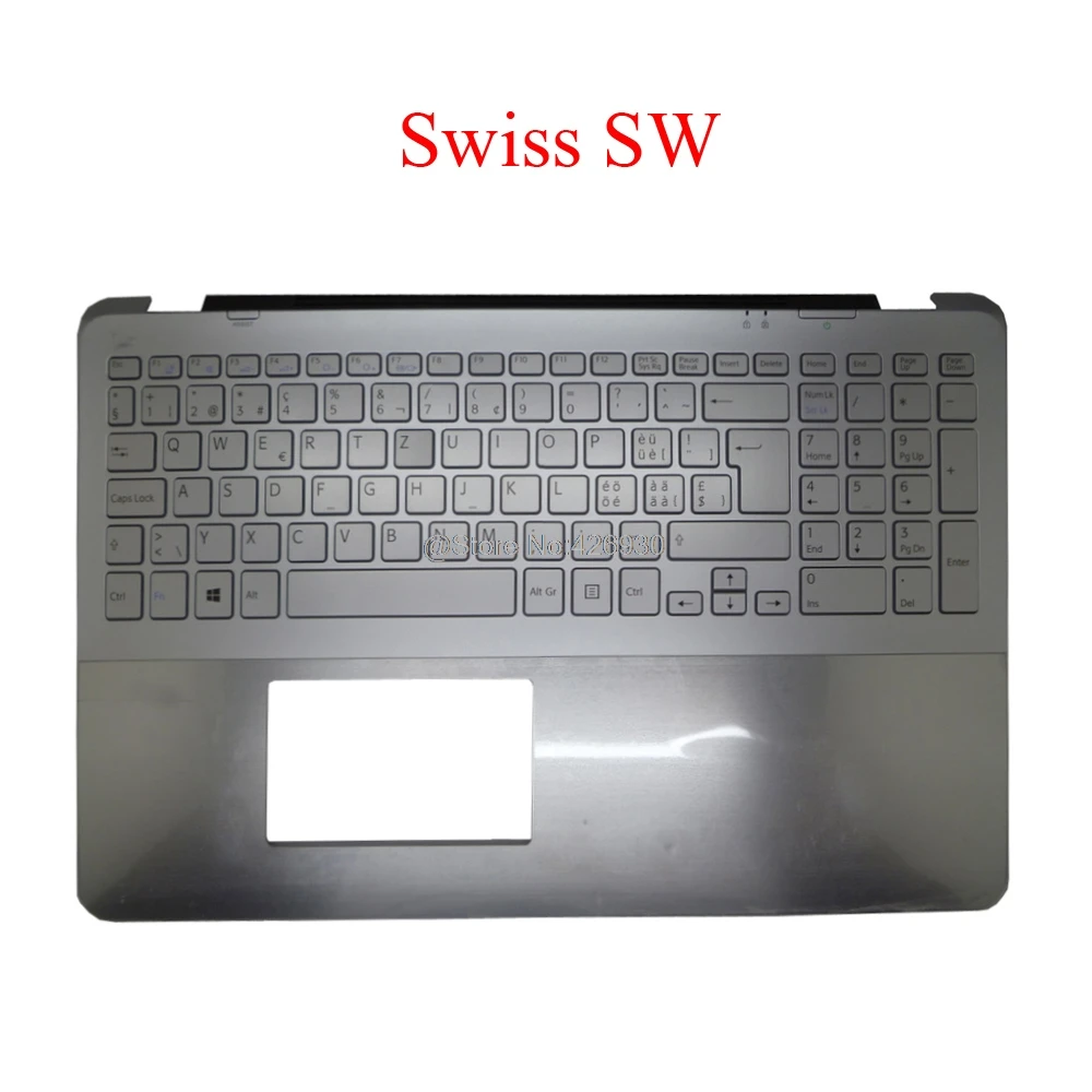 Подставка для ноутбука с SP NE SW HU GR UK клавиатурой SONY VAIO SVF15A серии silver 5JGD6PHN070 V141306CK1