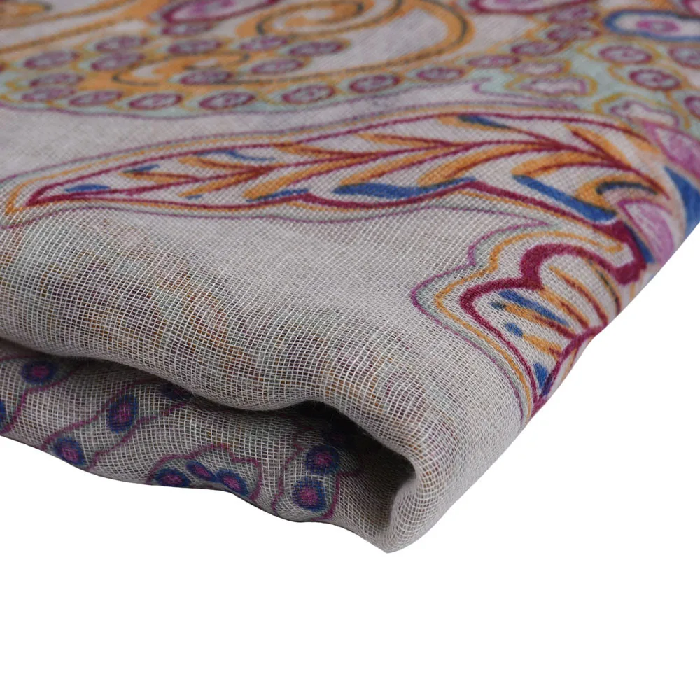 Удивительный винтажный осенне зимний шарф 170 см * 80 женский накидка шаль новый