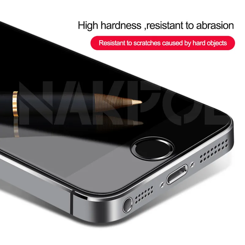 9D защитное стекло на iPhone 5S 5 5C SE закаленное защитное стекло для экрана для Apple iPhone SE 4 защитная пленка