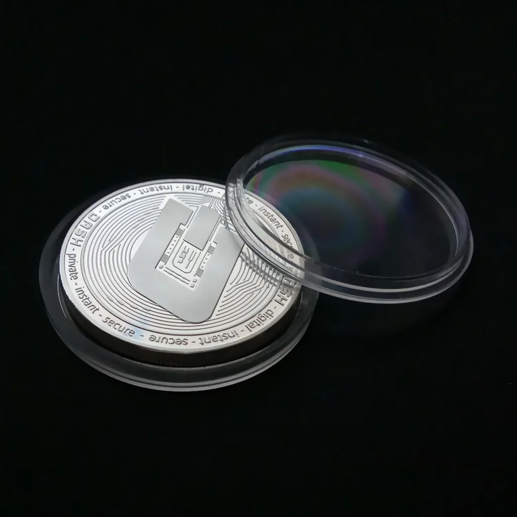 DASH Dark монета виртуальная валюта Биткойн улучшения памятные монеты Металлические