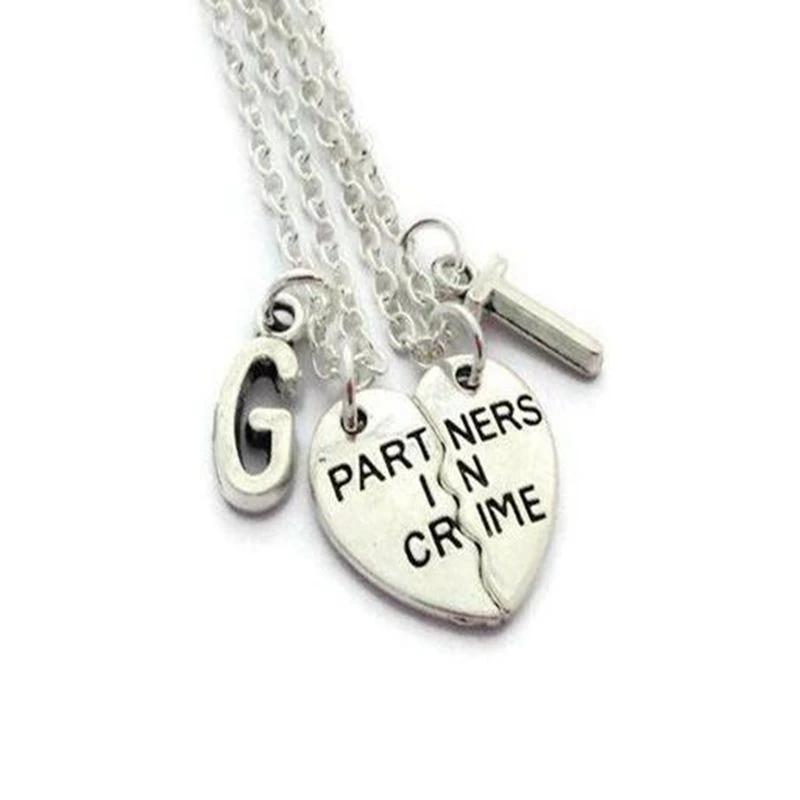 Женские винтажные ожерелья-наручники с изображением разбитых сердец ожерелья