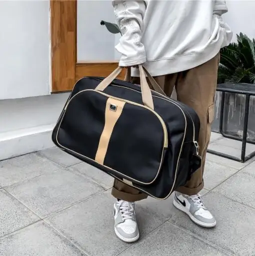Travel 22bag women's one-shoulder hand luggage bag men's large-capacity short-distance travel can set trolley luggage bag