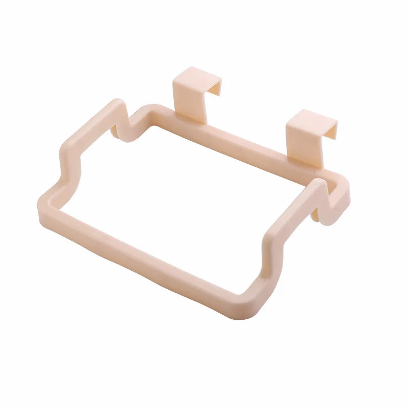 

Creative Plastic Door Back Garbage Bag Hanger Multifunctional Kitchen Cabinet Door Back Rag Storage Hook