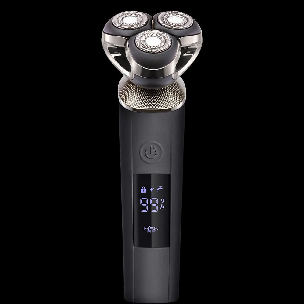 MSN Mason бритва с тремя головками черная самомоющаяся головка 3 секунды