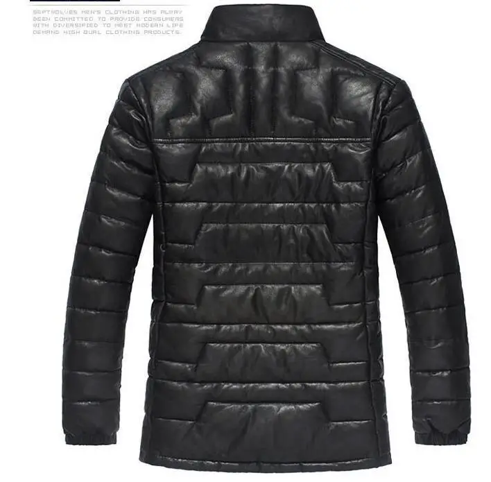 

Real Sheep Skin Leather Jacket Men Genuine Sheepskin Duck Down Coat Parkas 2020 Winter Warm Thick Male Windproof Outerwear