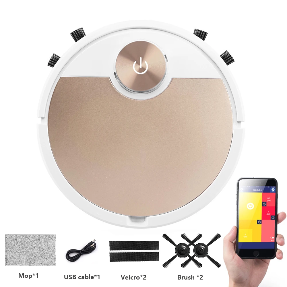 ES06 умный робот пылесос мобильный телефон приложение пульт дистанционного