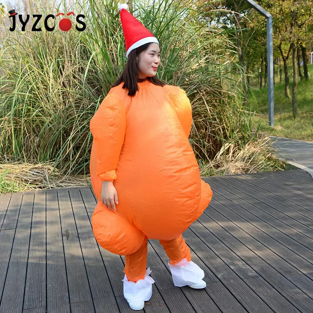 JYZCOS рождественские надувные костюмы на День Благодарения турецкий костюм