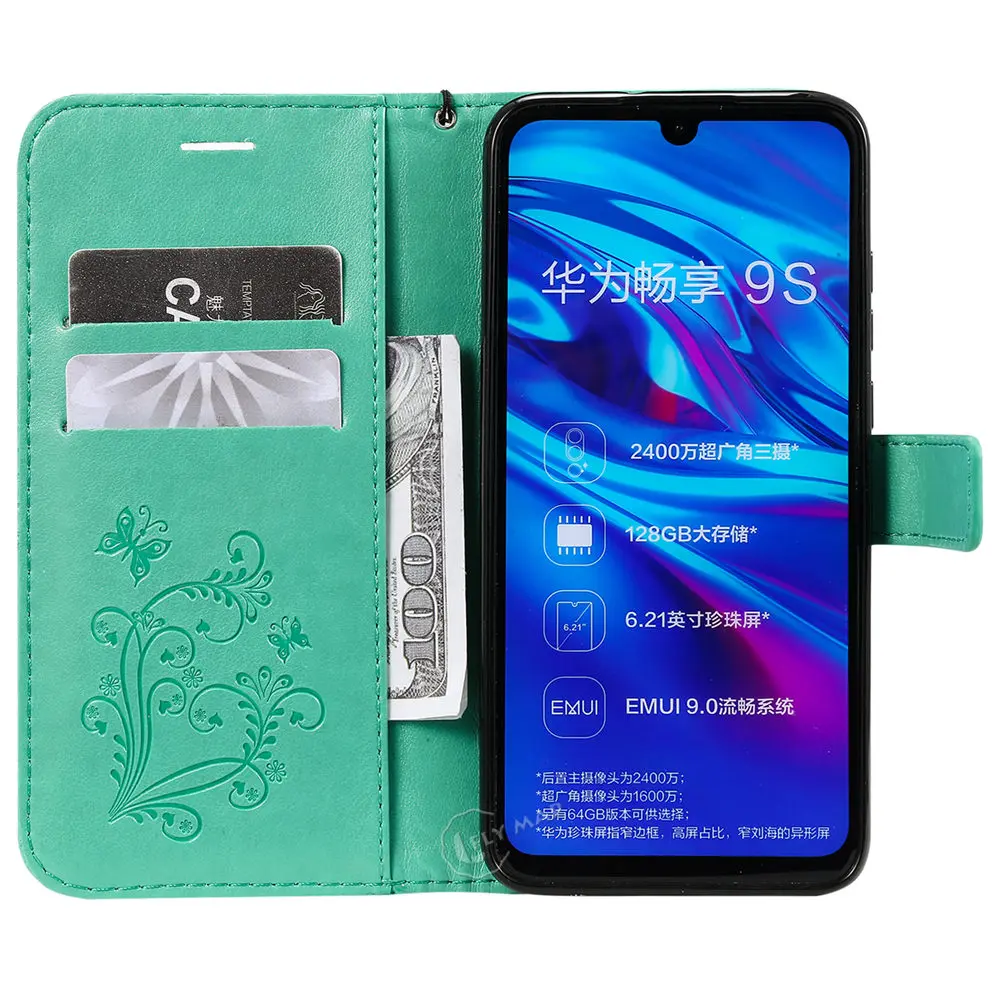 Флип чехол для huawei Honor 10i HRY LX1T L21T кожаный телефона с бабочкой|Чехлы-книжки| |