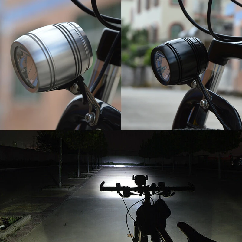 6V передняя фара для велосипеда лампа ступицы Dynamo с кабелем Rearlight компактная яркая