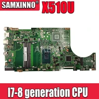 x510ua laptop motherboard for asus x510un x510uq x510u s510u s510un mainboard 100 test ok i7 8 generation cpu