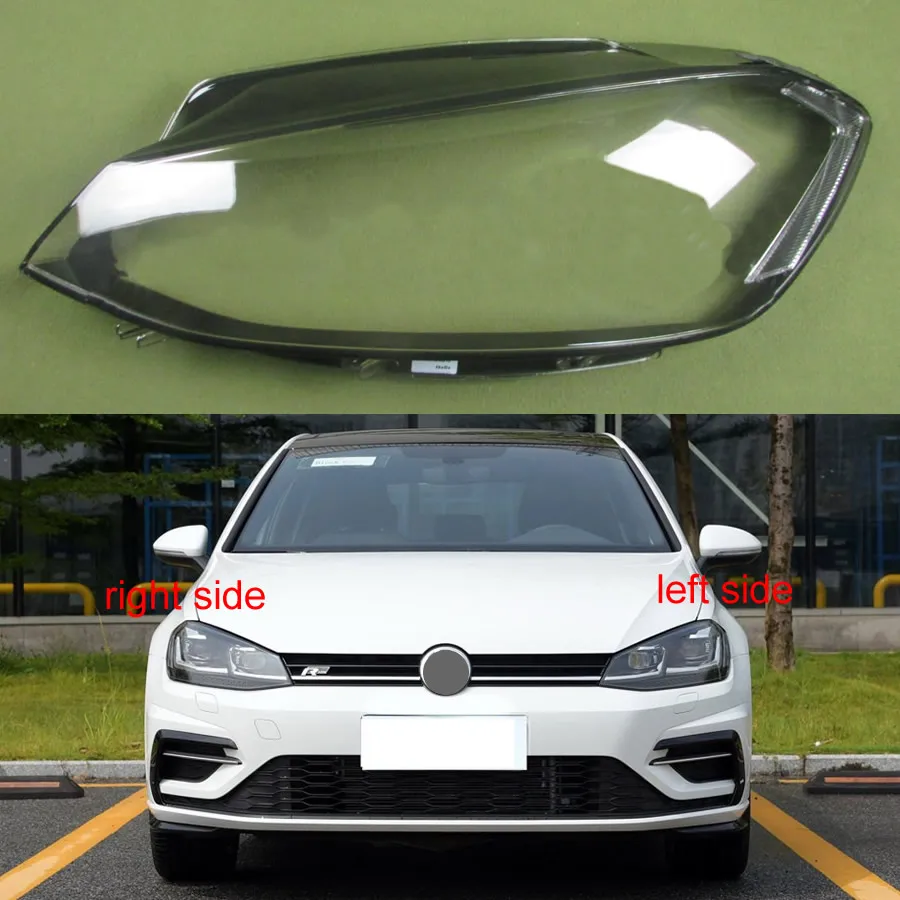 Для Volkswagen VW Golf 7,5 крышка фары прозрачный абажур фары прозрачный корпус абажур фары объектив