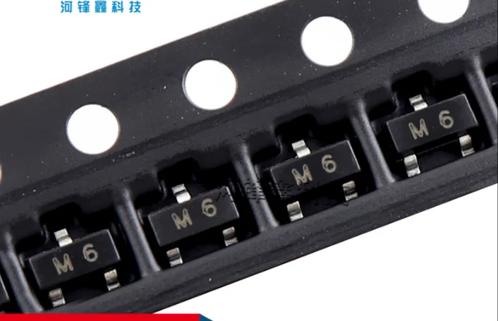 Mxy SMD triode S9015 M6 45V0.1 A/PNP SOT23 Транзистор (100 шт./лот) | Электронные компоненты и