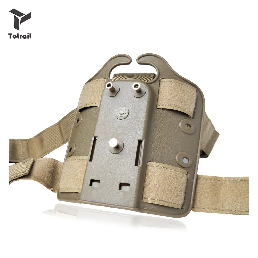 Safar Тип ножки платформы для ремня Кобура 1911 Gl0ck 17 19 M9 USP P226 пистолет весло падение