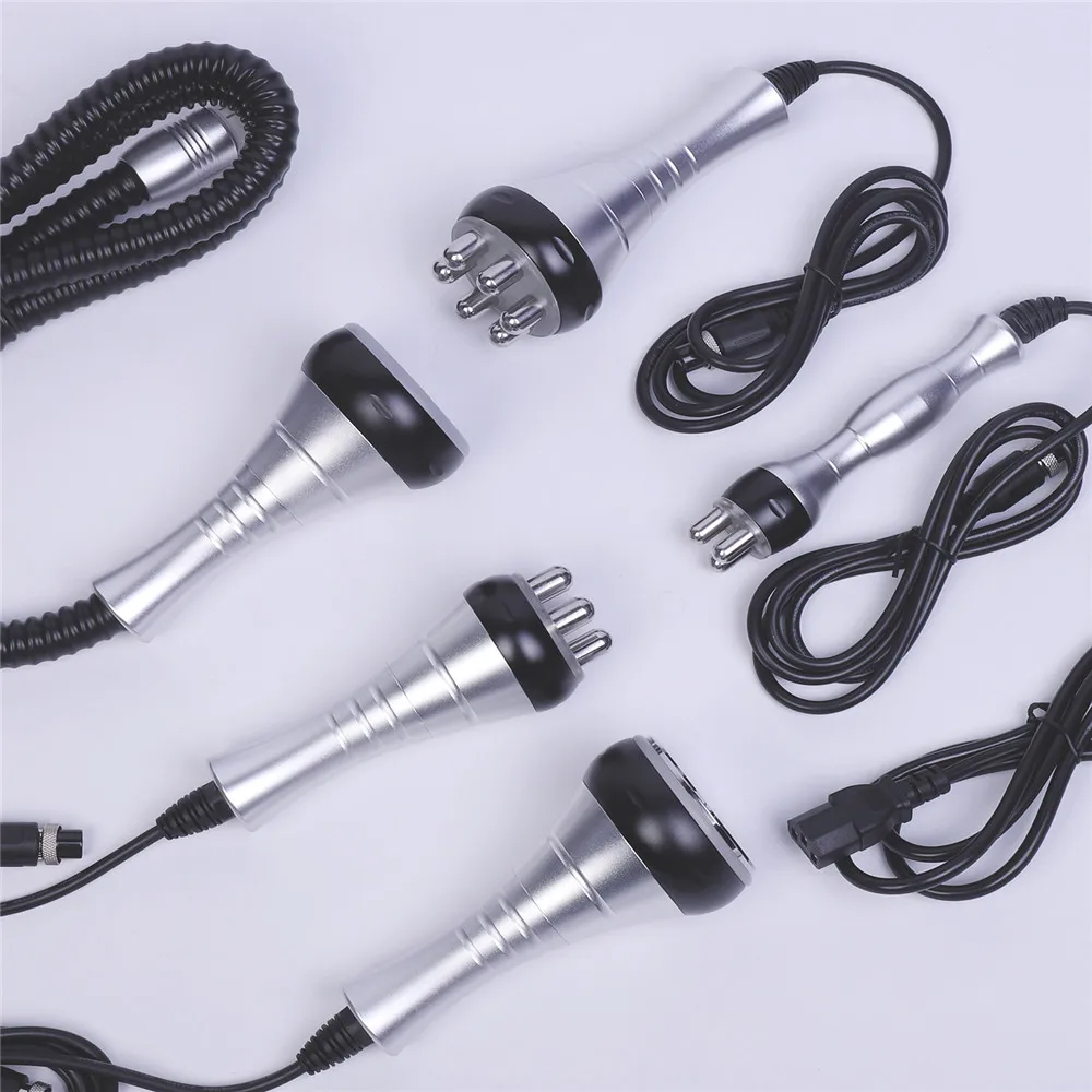 5in1 Ultrasonic Liposuction 40K Cavitation Vacuum Multipolar bipolor RF laser Slimming radio frequency SKIN BODY SALON MACHINE | Красота и