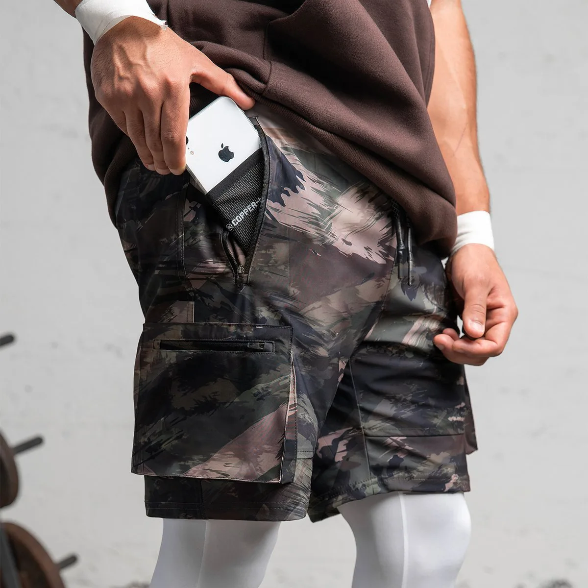 

New Men's Spring And Summer Overalls Men's Casual Pants Korean Loose Sports Shorts Men's Trend Multi-Pocket Pants