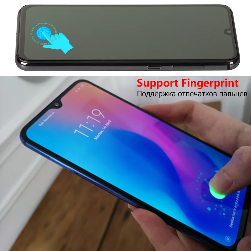 Pantalla Amoled para Xiaomi Mi 9 SE, repuesto para LCD con huella dactilar, t&aacute;ctil, 10, para Mi9, 9SE, M1903F2G-4