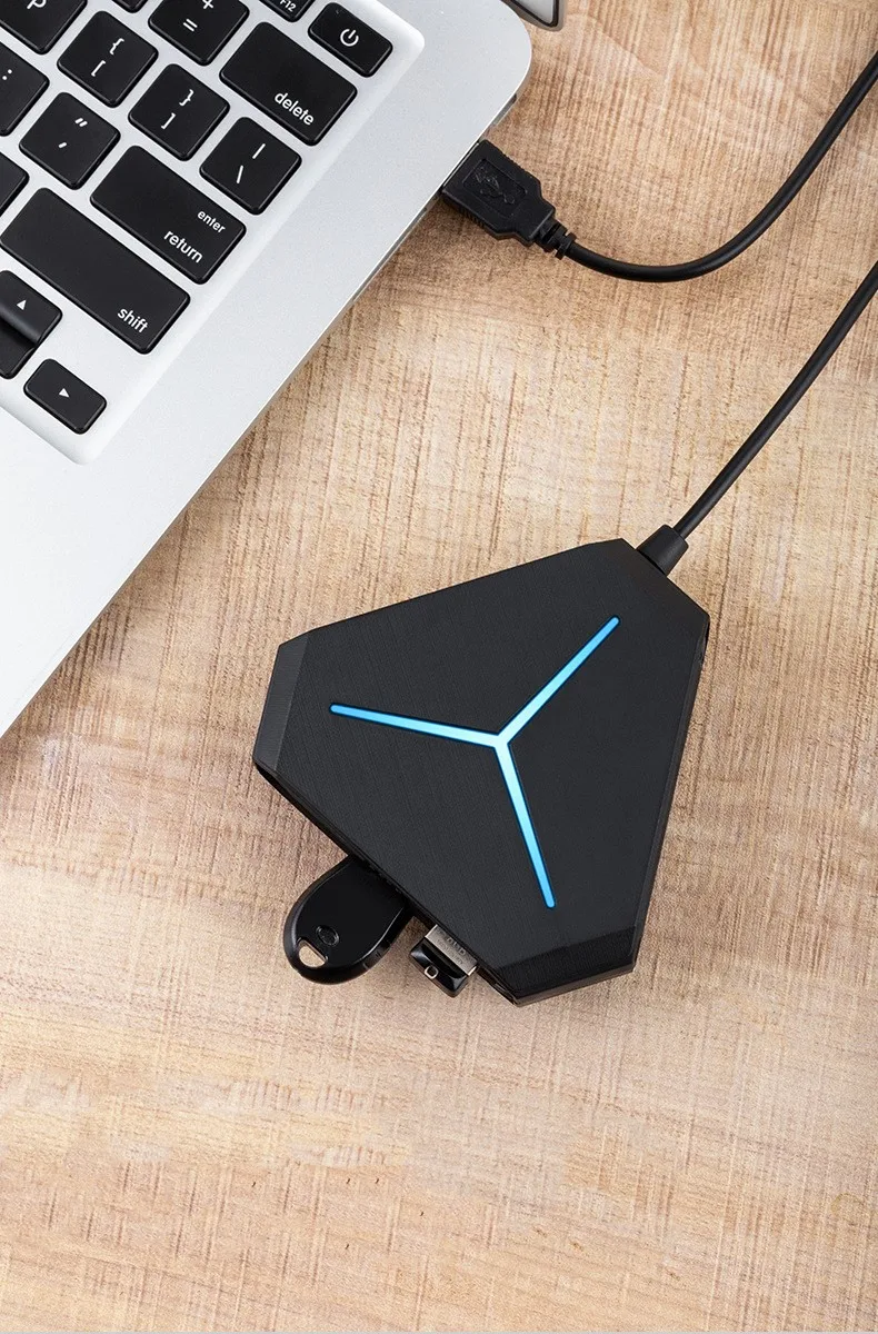 Usb-хаб 6 портов USB 3,0 адаптер для гарнитуры микрофон TF/SD Мышь Клавиатура