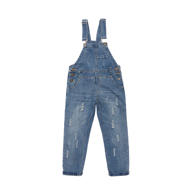 Джинсы для девочек джинсовый комбинезон высокого качества одежда подростков