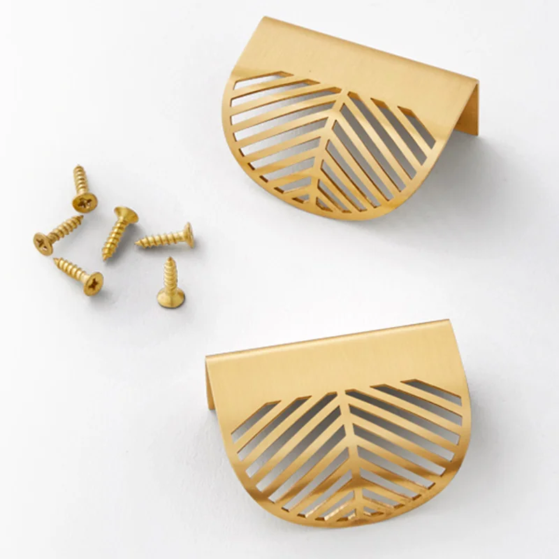 Скрытые ручки и для шкафа латунный кухонный шкаф винтажный ящик с ручкой дверной