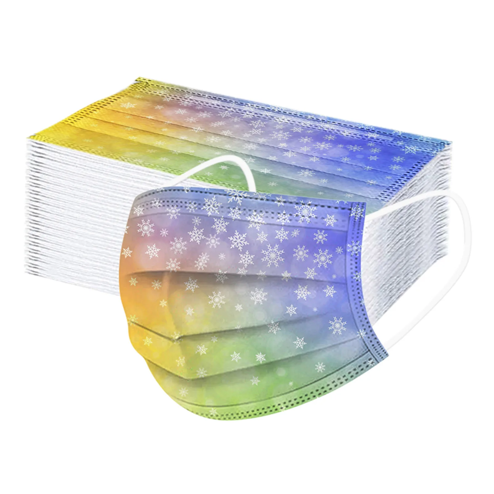 Маска одноразовая хлопковая для взрослых и женщин 3 слоя|Женские маски| |