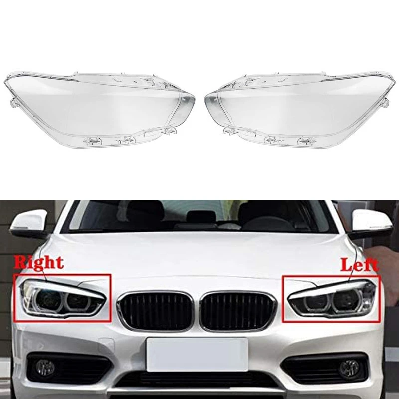 

Car Clear Headlight Lens Cover Replacement Headlight Shell Cover for BMW 1 Series F20 2015-2018 118I 120I 125I