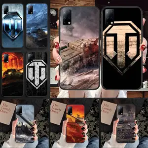 World Of Tank Phone Case for Samsung S6 S7 S8 S9 S10 edge plus S10 5G S20 S21 S30ultrs 5G Fundas Cov in Pakistan
