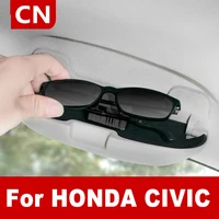 glasses holder magnetic car glasses storage box case for honda civic 10th new design interior decoration covers car styling